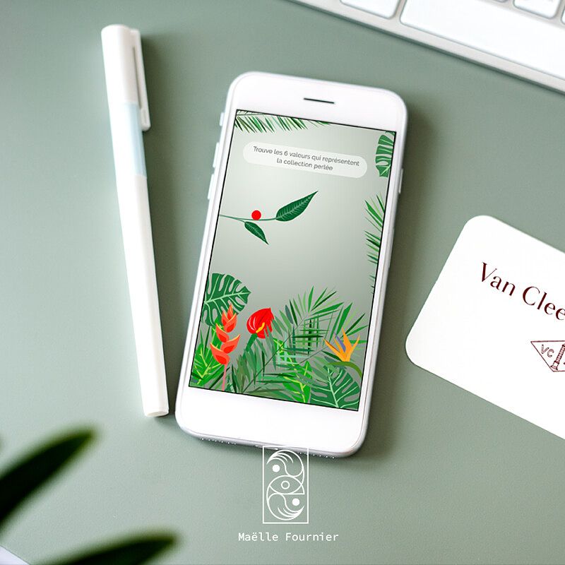 Design mobile – Univers joaillerie