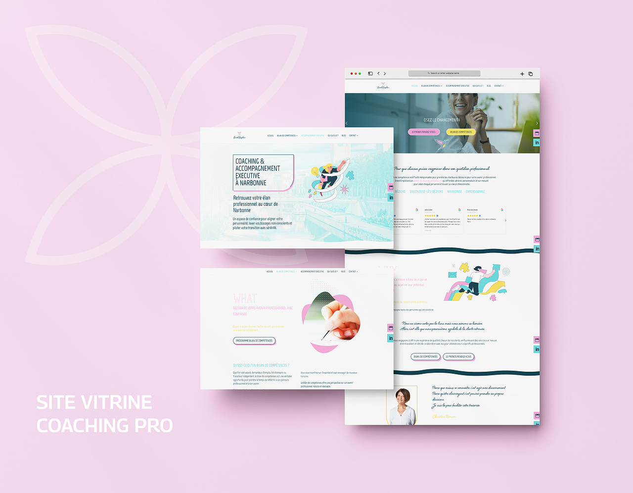 SITE VITRINE COACHING & BILAN DE COMPÉTENCES