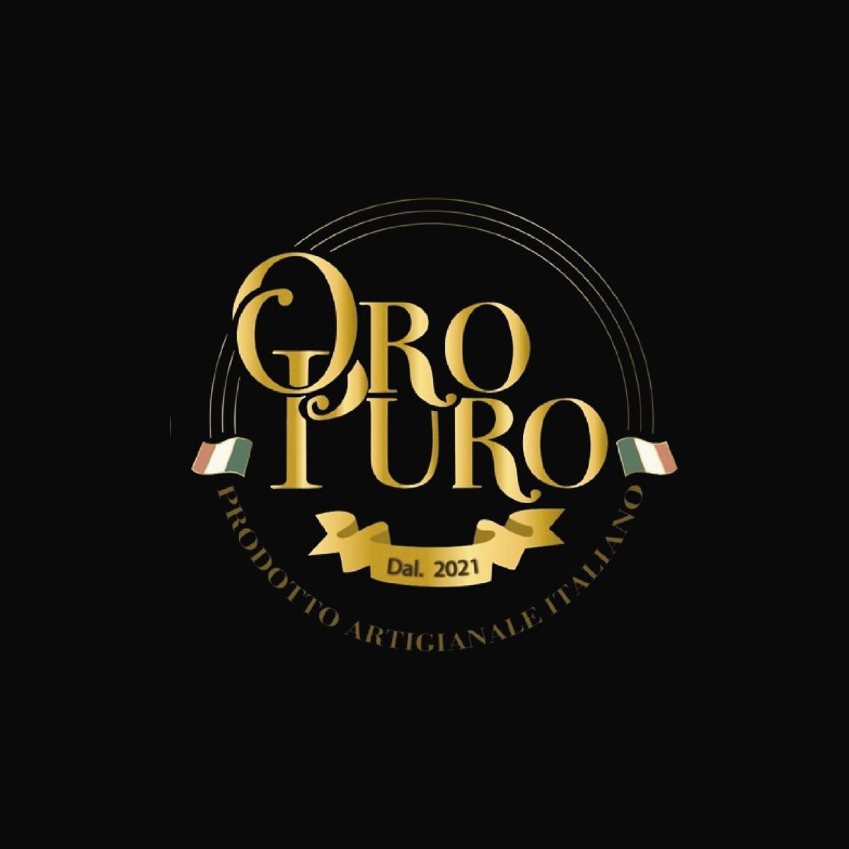 Oro Puro · Étiquettes et covering huile d'olive