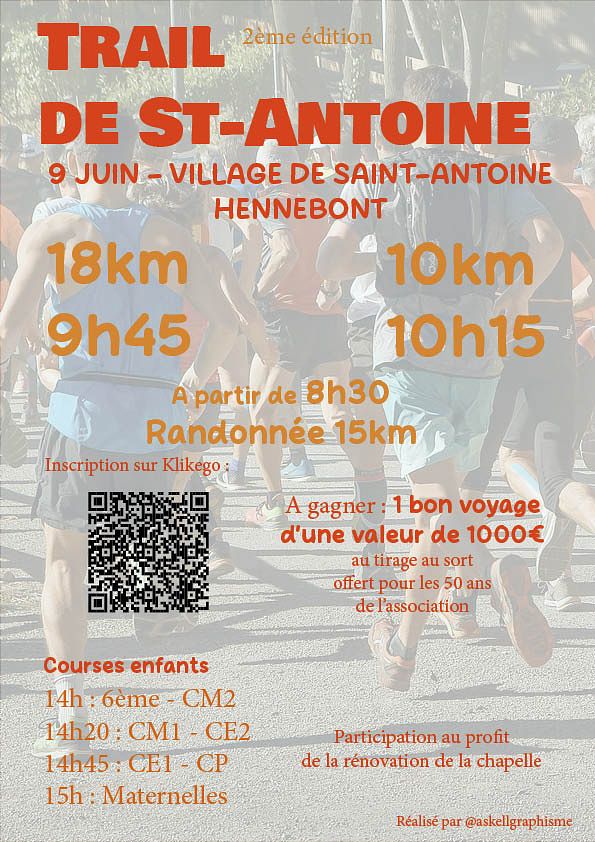 Affiche course à pied