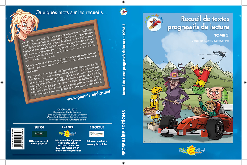 Mise ne page de livre pour Récréalire