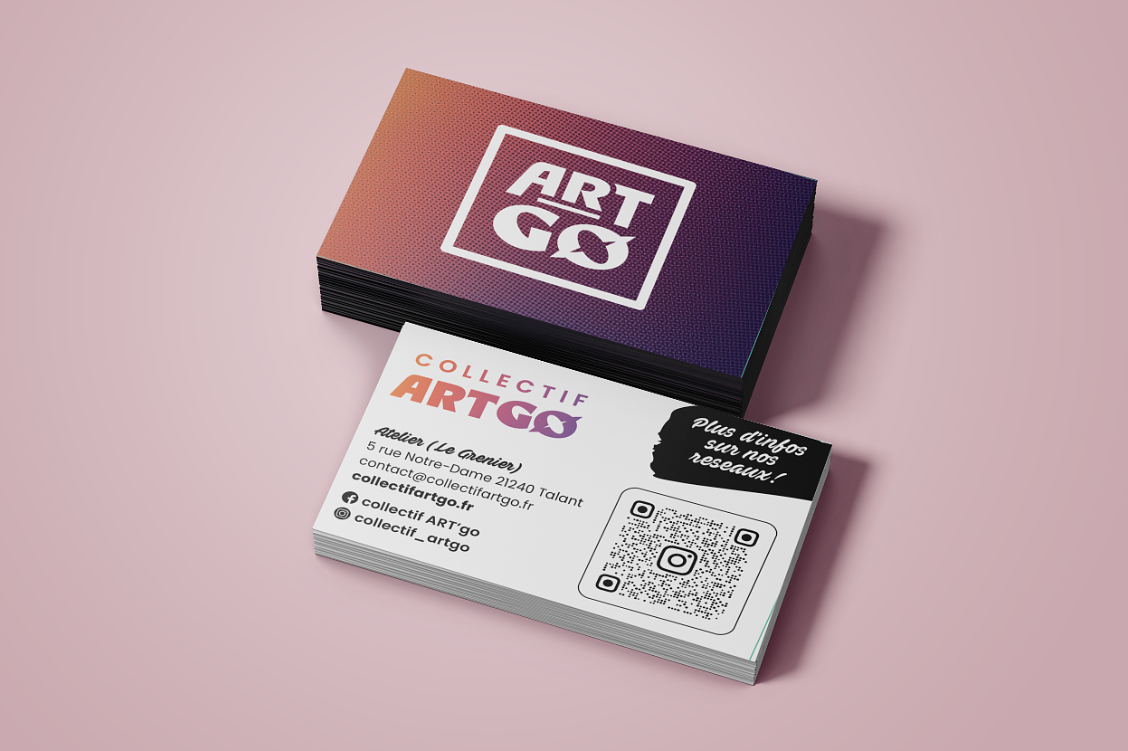 Logo et Carte de Visite - Collectif ARTGO