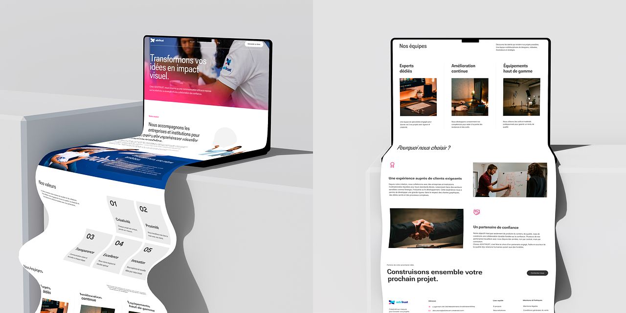 Advitrust - Refonte UX/UI Design