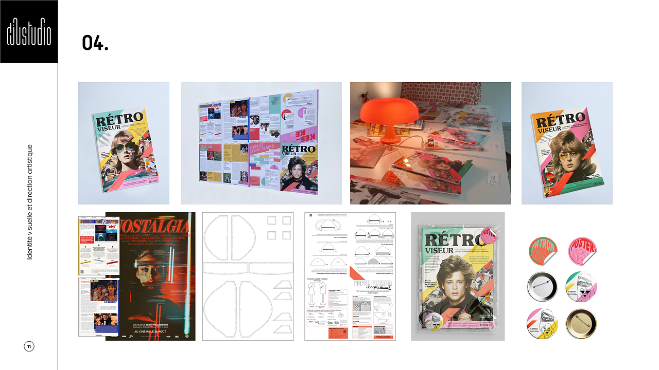 Magazine print
