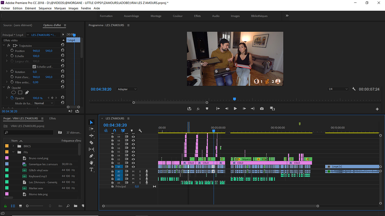 Extrait projet vidéo