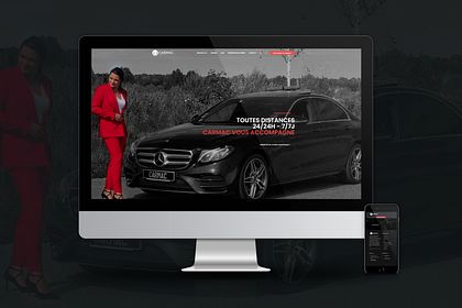Site internet pour un chauffeur privé