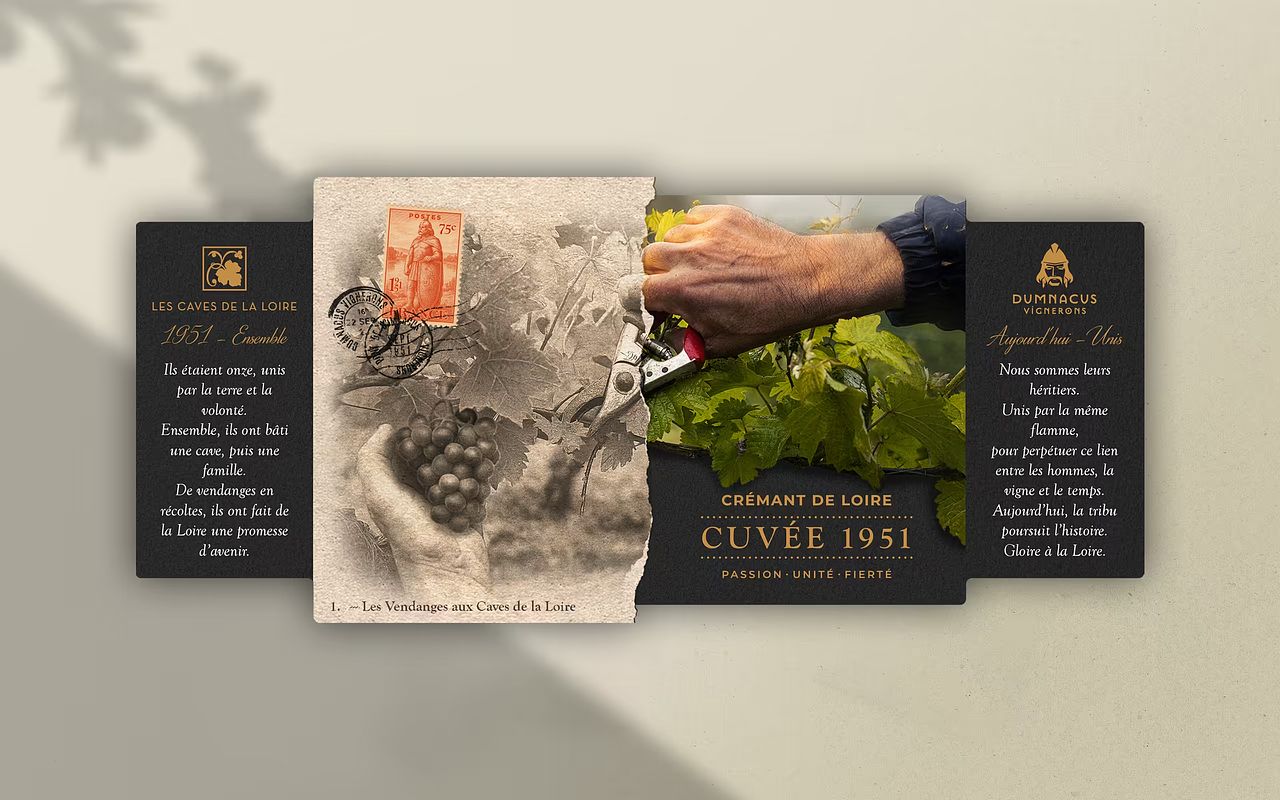 Étiquette de vin - Packaging - Cuvée 1951