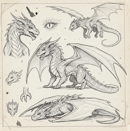 Illustration Livre fantastique