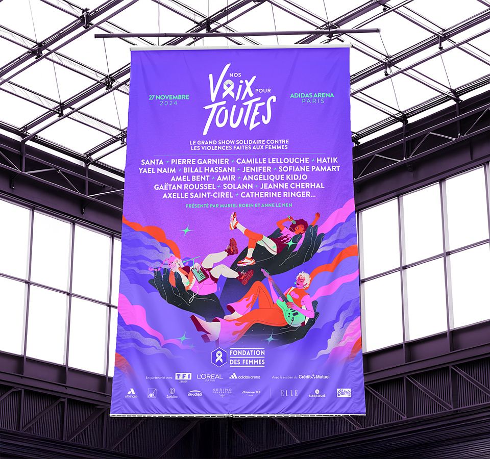 FONDATION DES FEMMES — Concert affiche