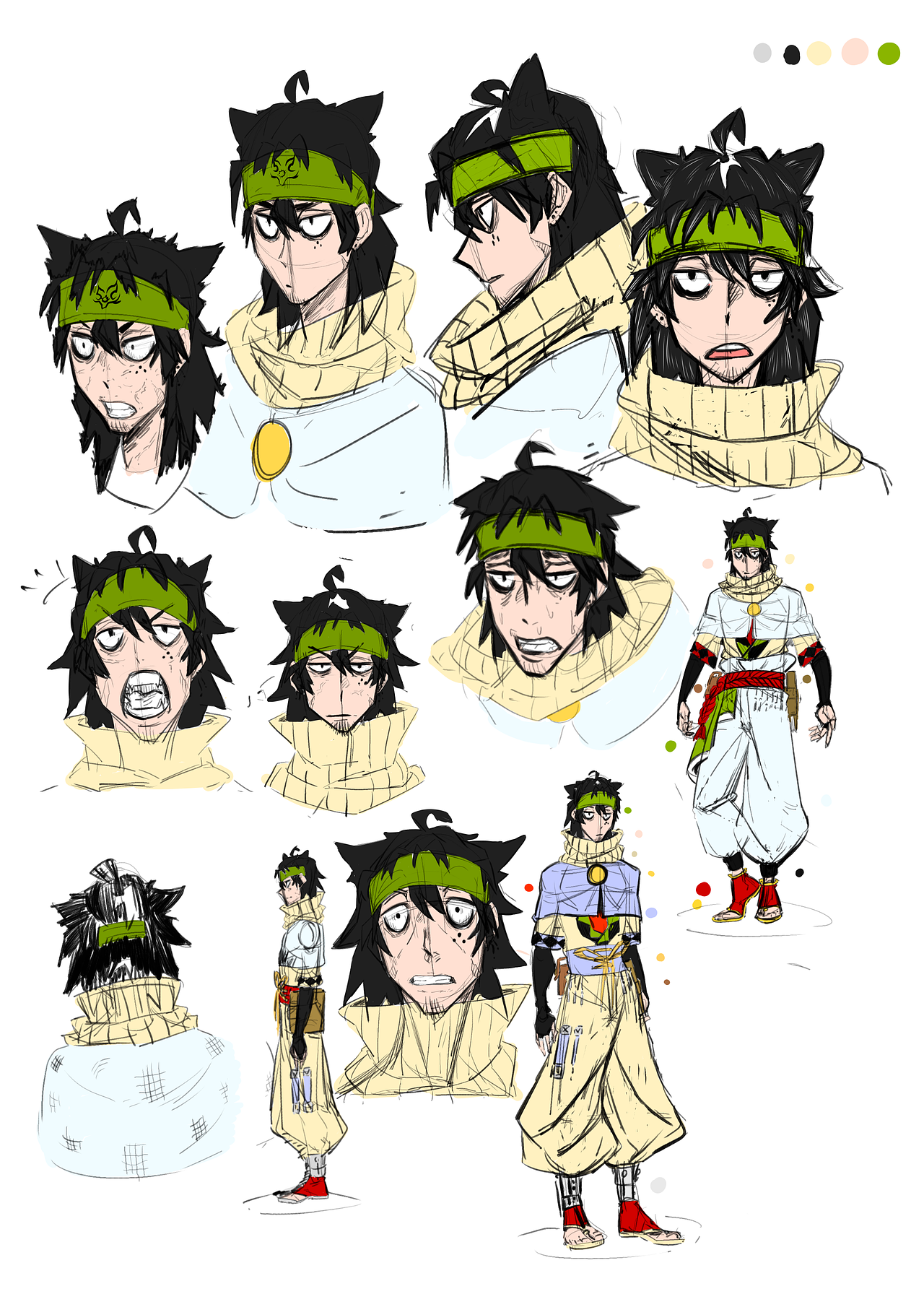 Désigne Personnage principale d'un oneshot