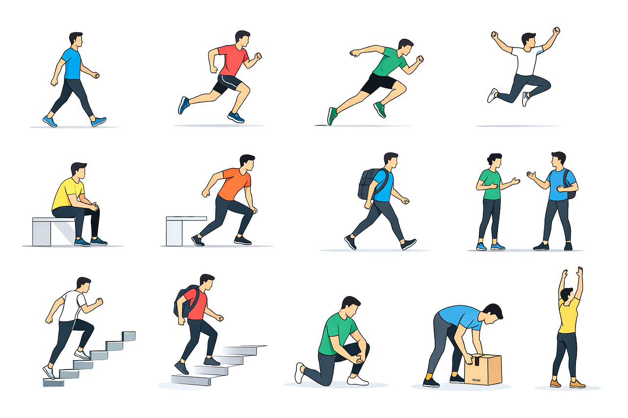 Illustration personnages vectoriels