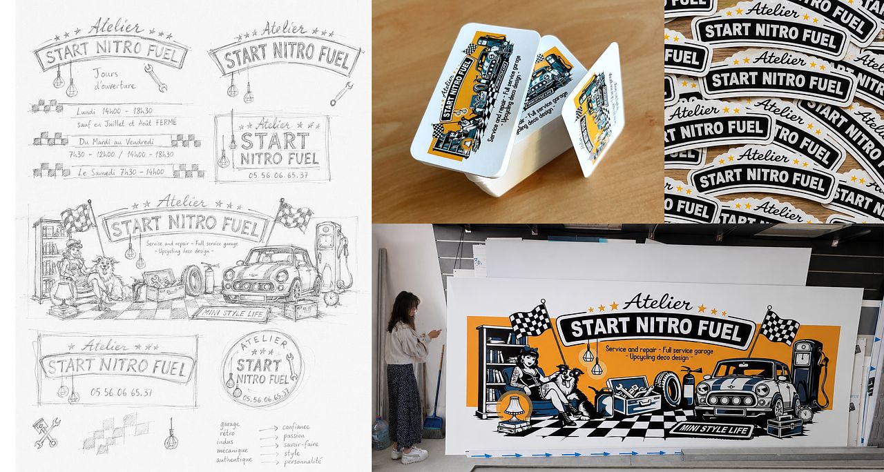 Création logo et identité visuelle