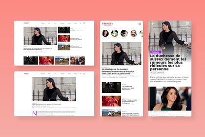 UX UI Design | Magazine
