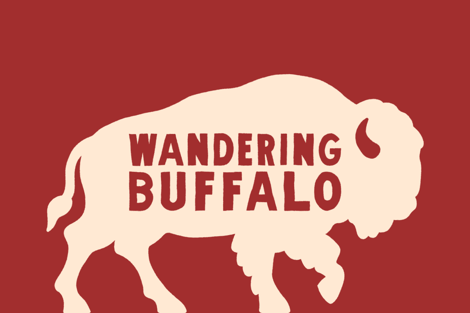 Wandering buffalo