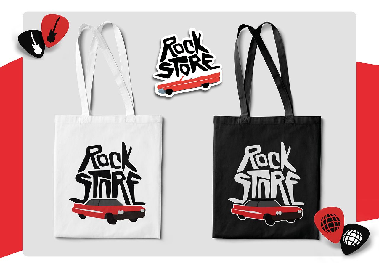 Refonte Identité Visuelle - Rockstore