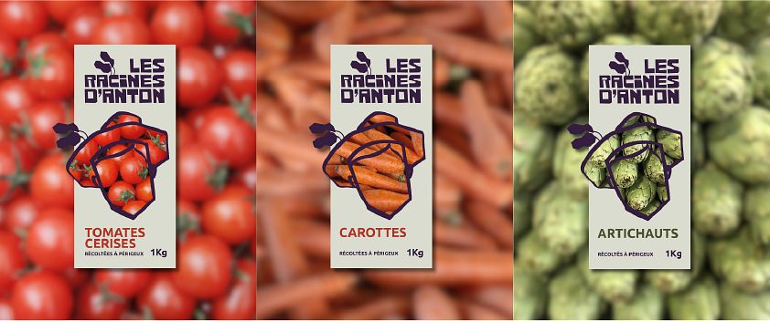 Etiquettes Les Racines d'Anton