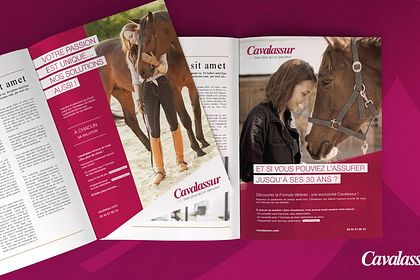 Annonce presse Cavalassur