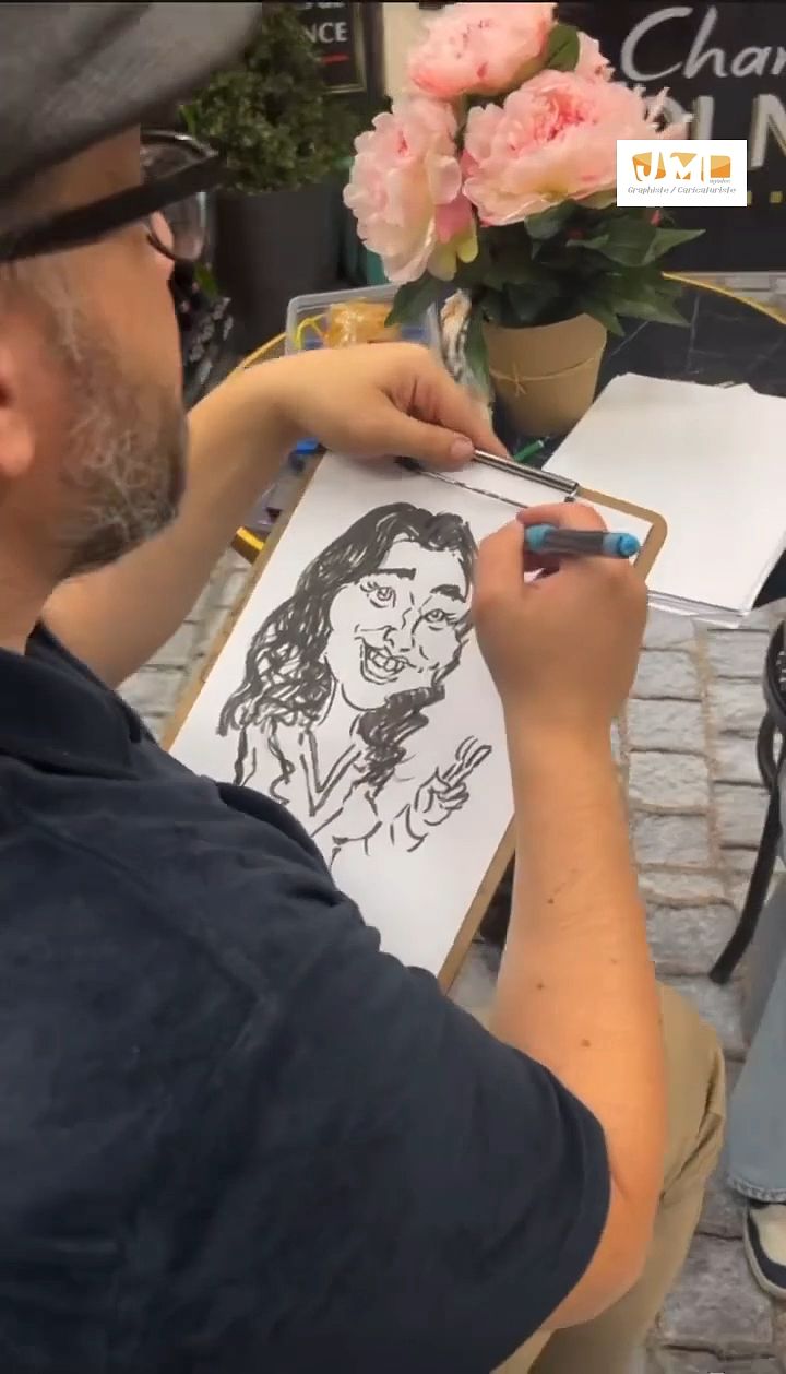Prestation Caricaturiste Octobre 2025