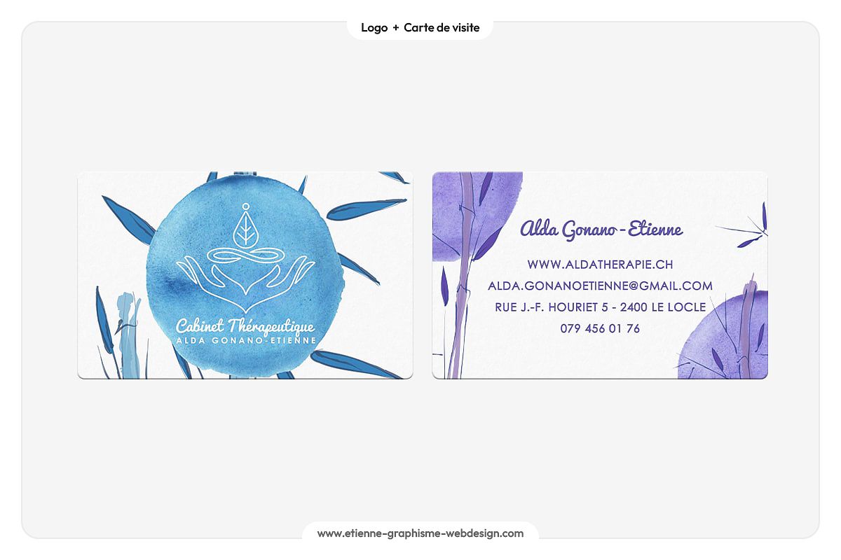 Alda Thérapie | Logo + Carte de visite