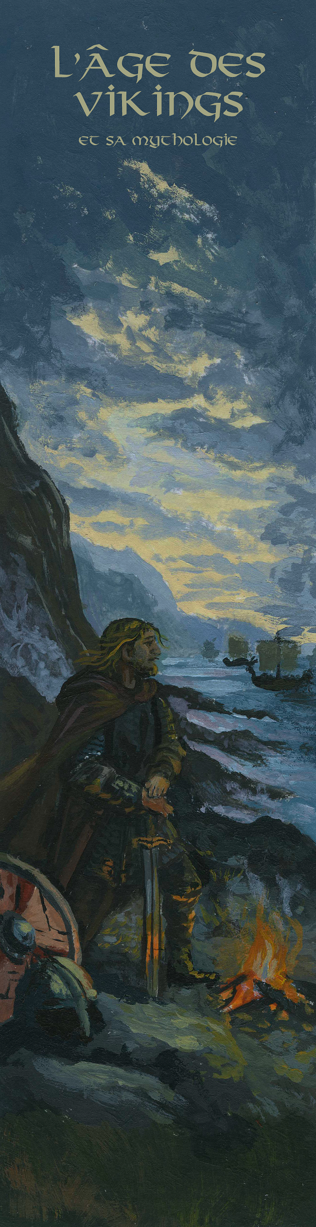 Marque-page illustré – Univers viking