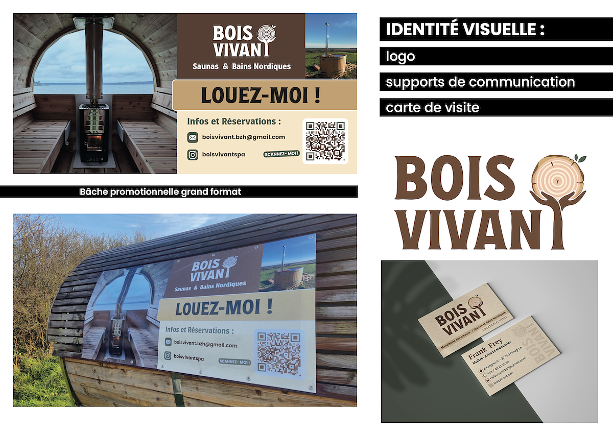 Logo & Bâche promotionnelle