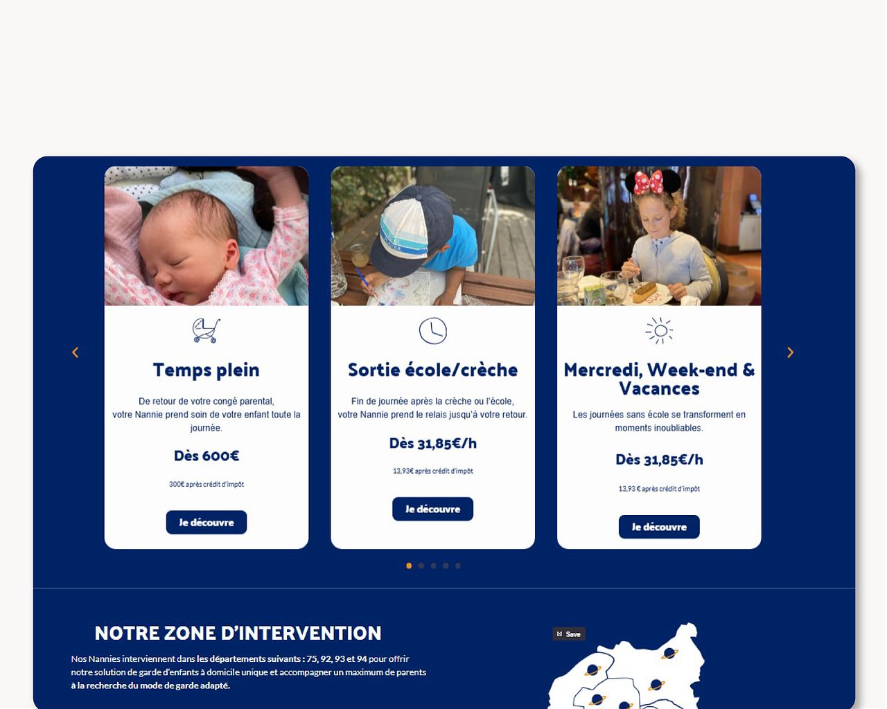 Webdesign Ma Nannie +