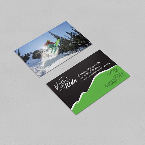 Carte de visite - Perfect Ride