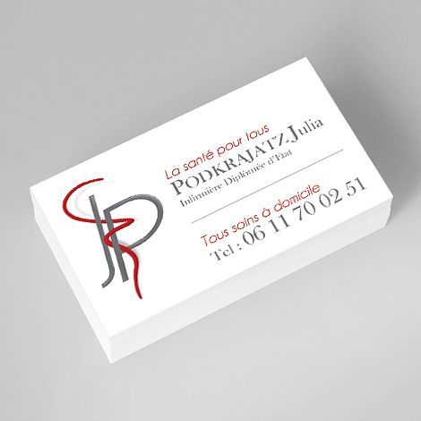 Carte de visite infirmiere