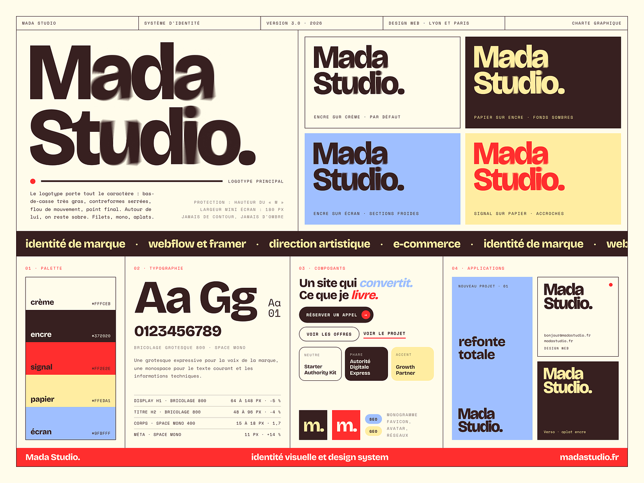 Logo/Identité visuelle - Brand & digital designer