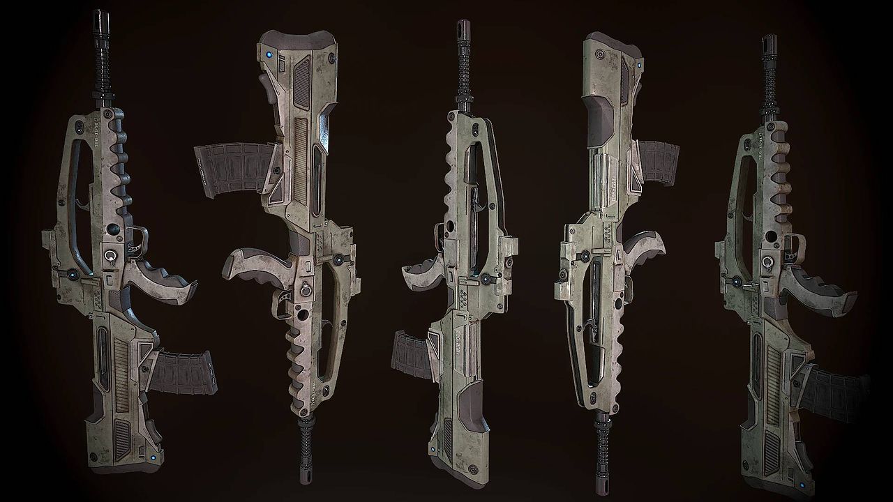 Fictional next-generation rifle concept