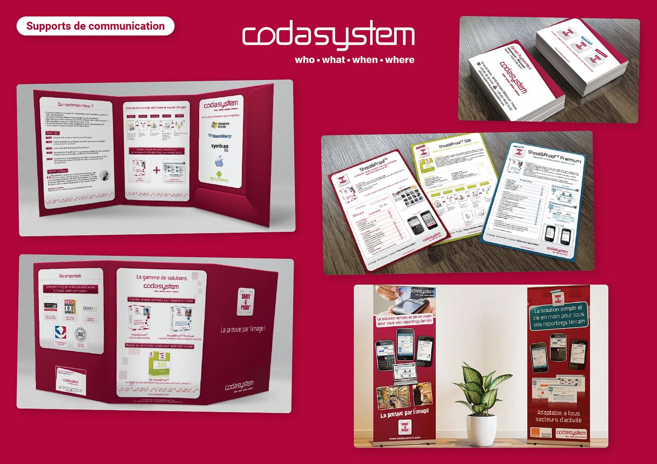 Supports de communication de Codasystem
