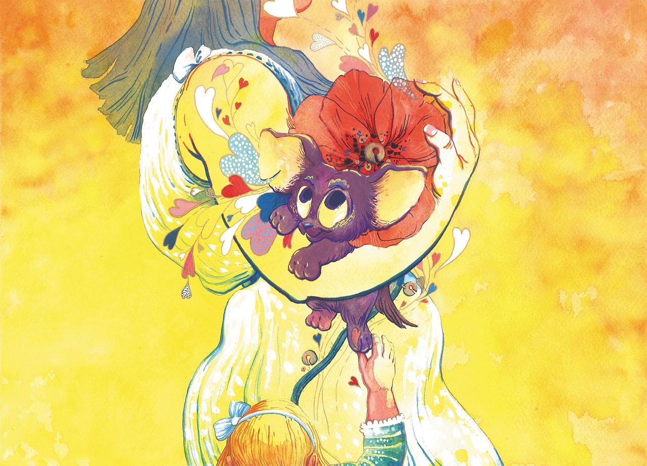 Illustration pour "Un Chiot Aventureux"