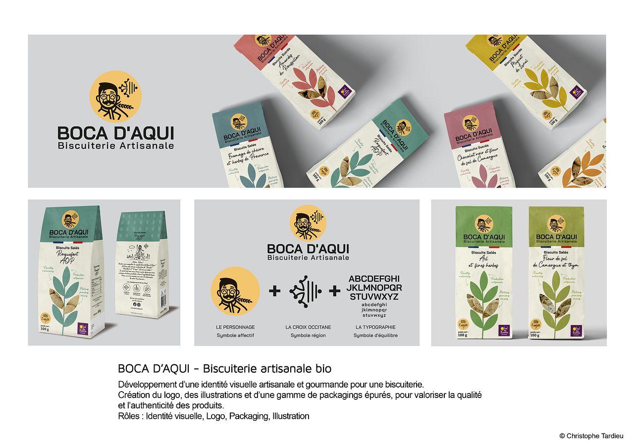 BOCA D’AQUI - Biscuiterie artisanale bio