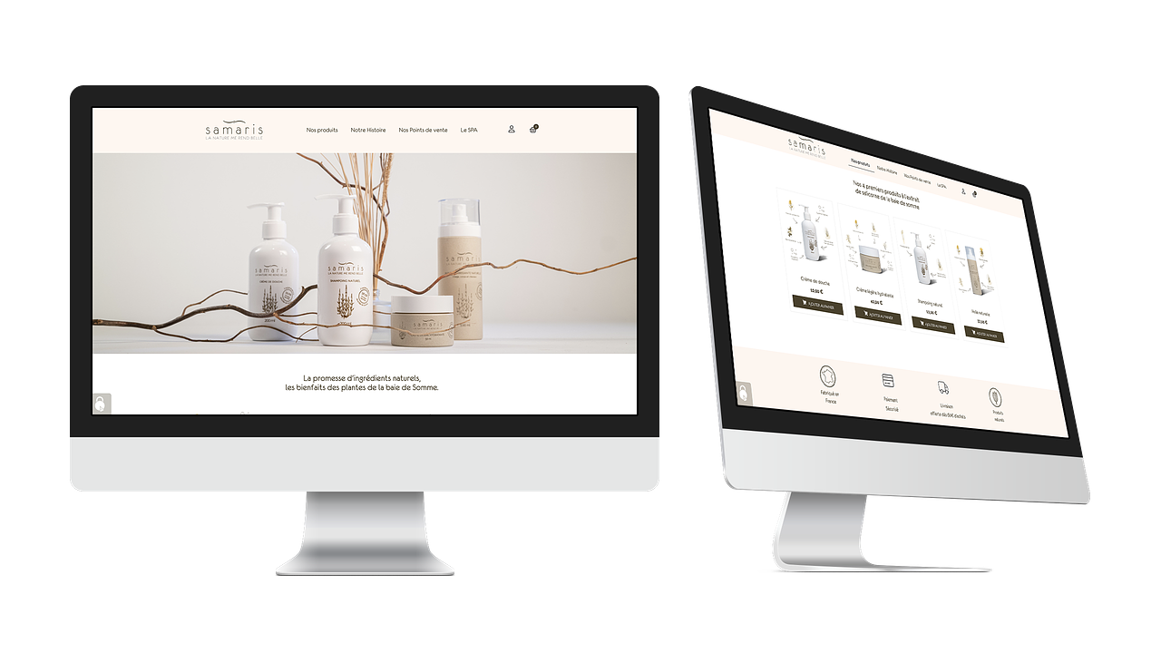 Web design - Samaris