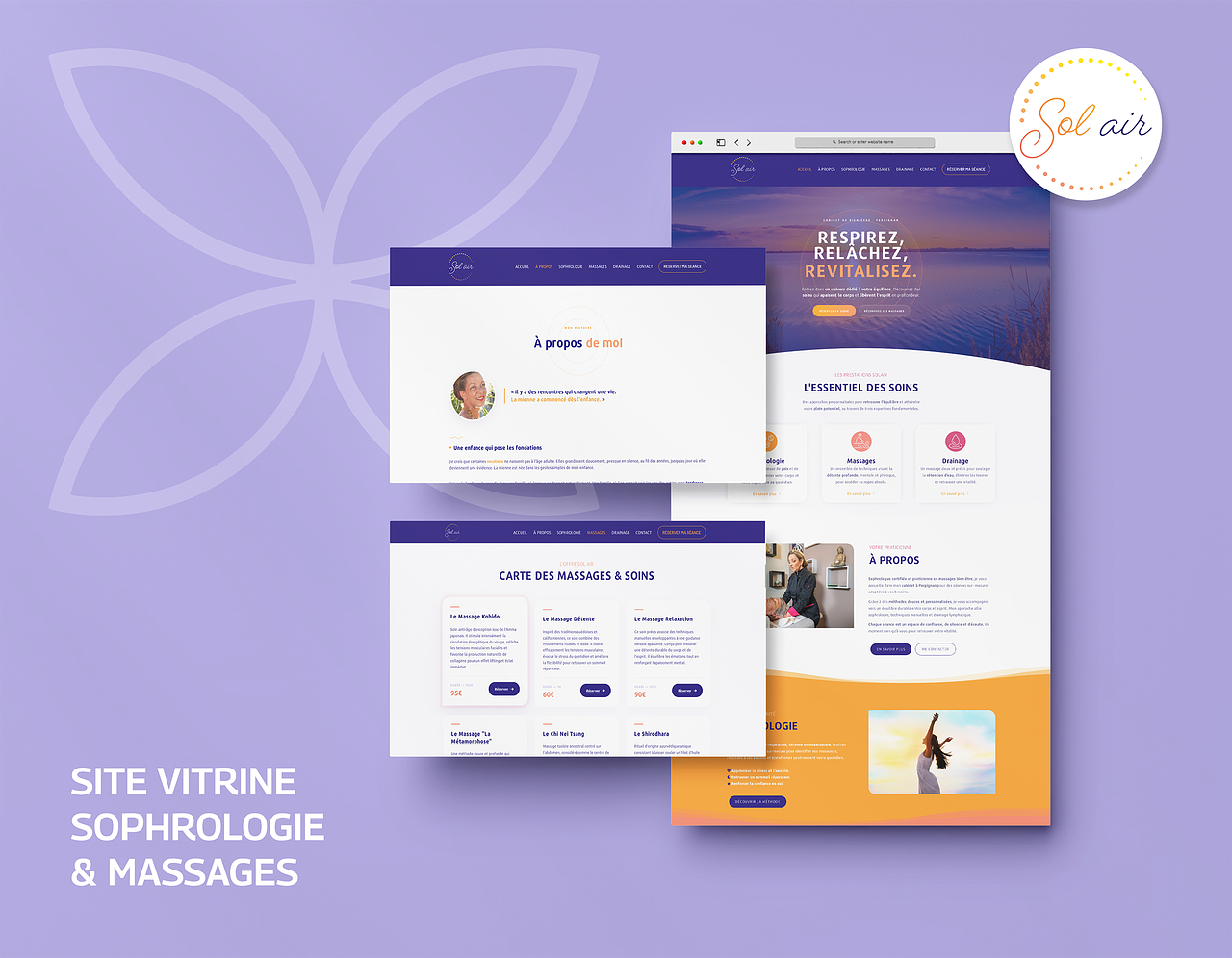 SITE WEB VITRINE ANIMÉ