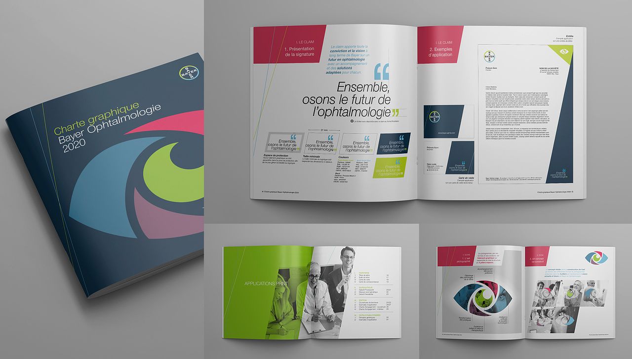 Charte graphique Opthta. BAYER
