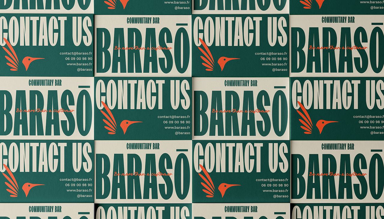 Identité visuelle d'un bar communautaire