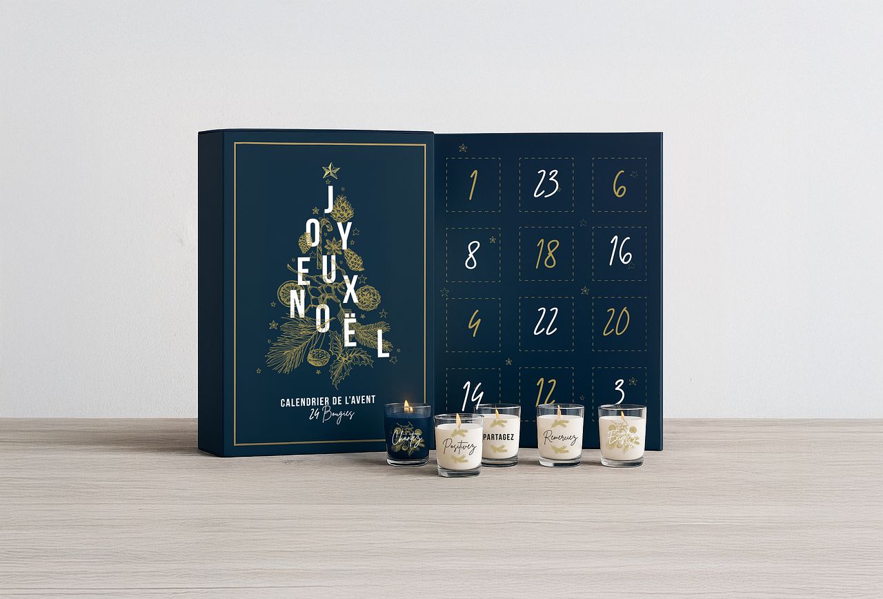 Calendrier bougies