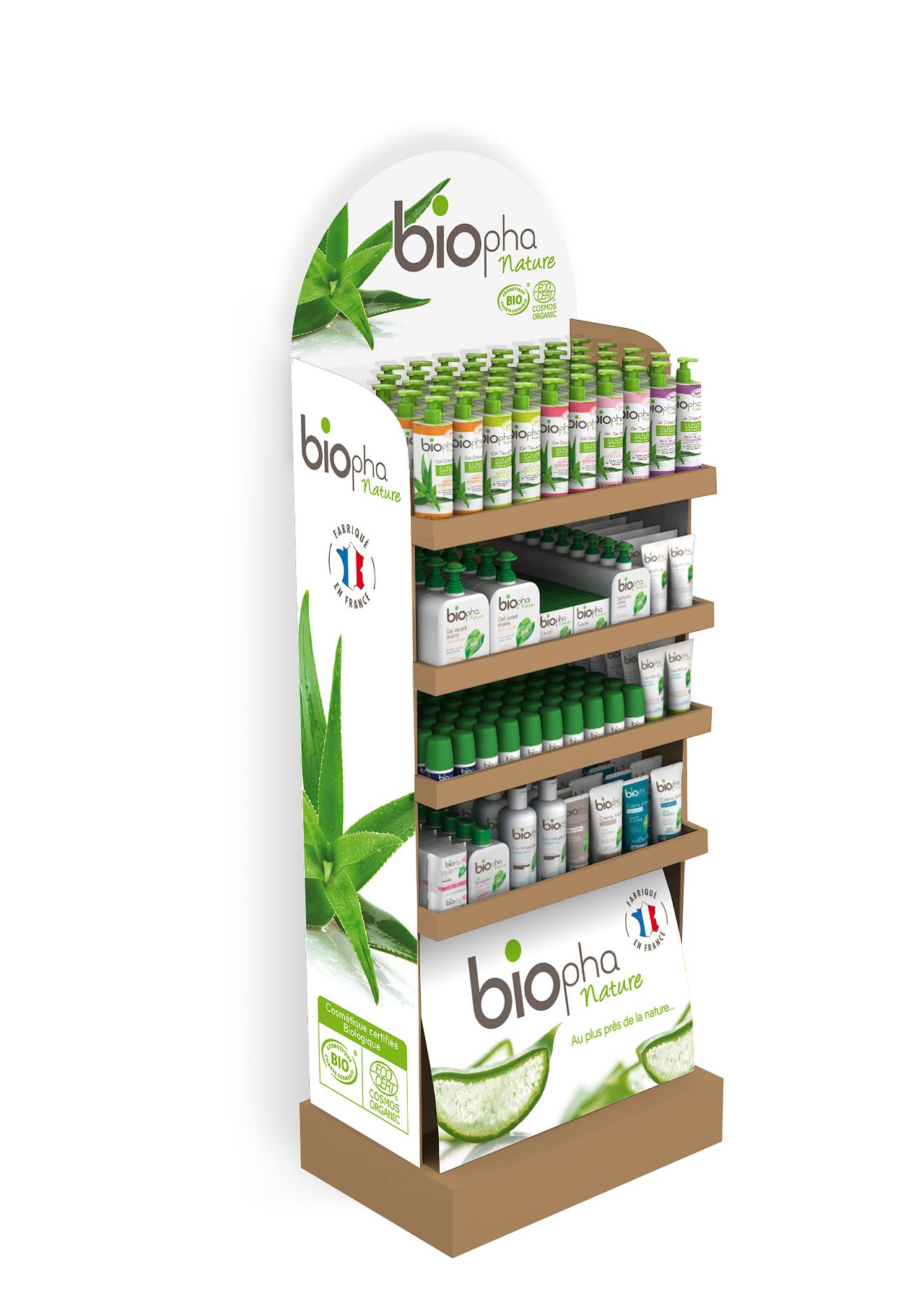 PLV gamme corps - BIOPHA
