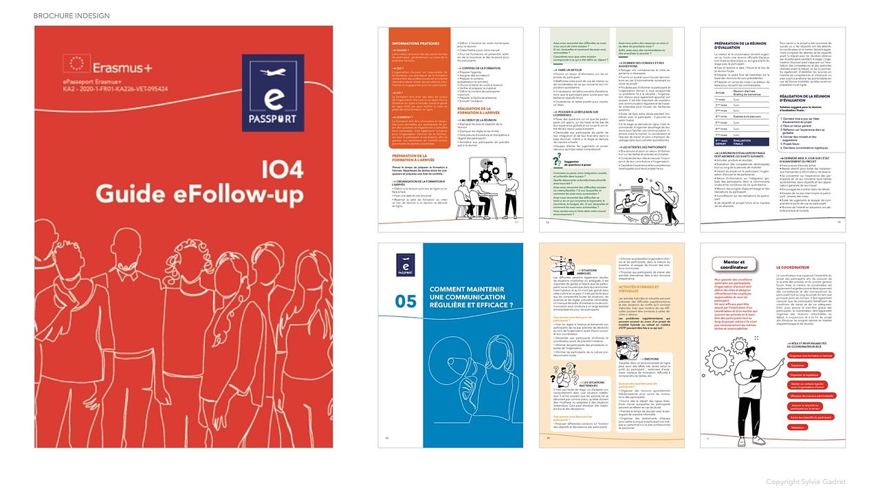 Brochure sous Indesign