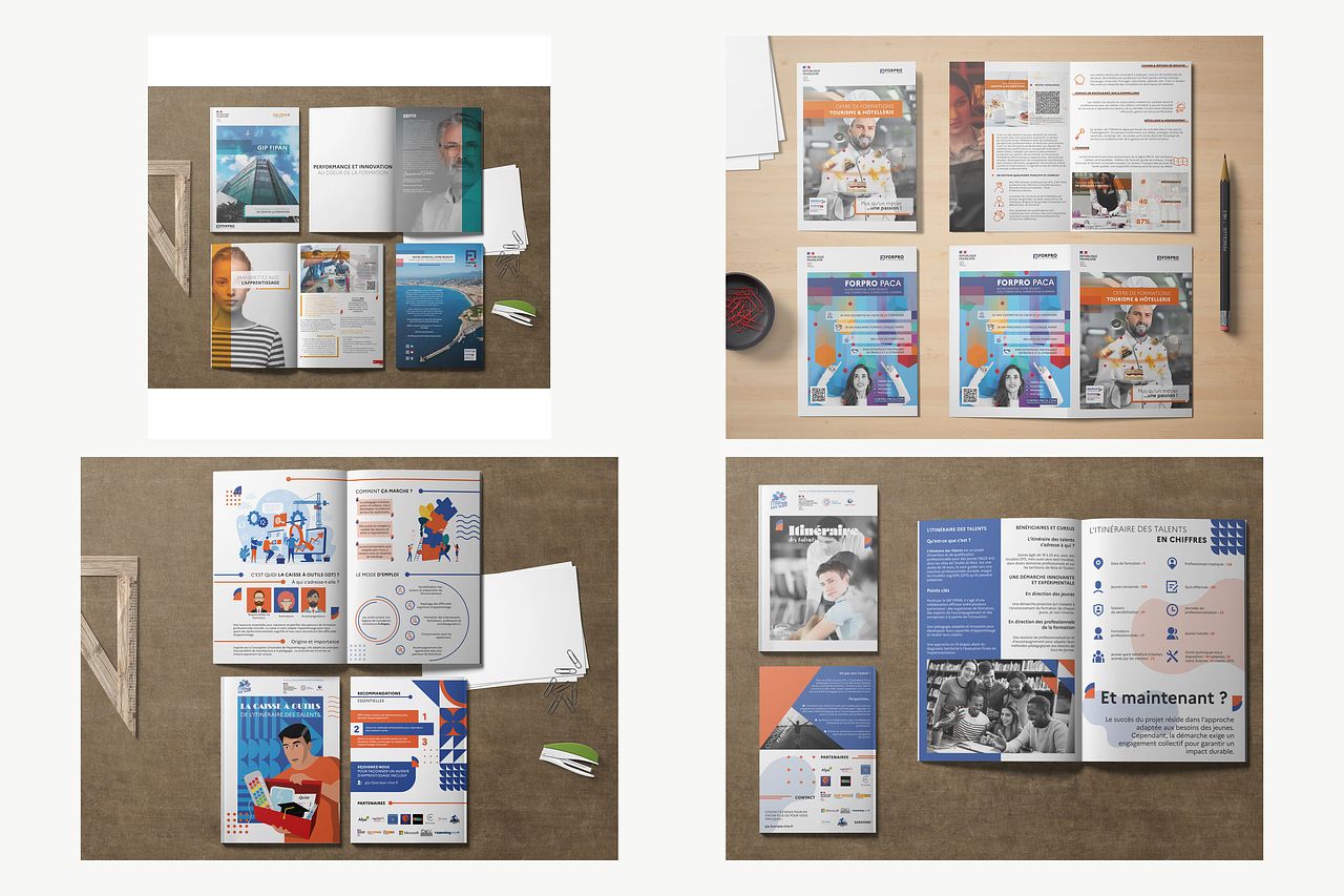 Brochures institutionnelles