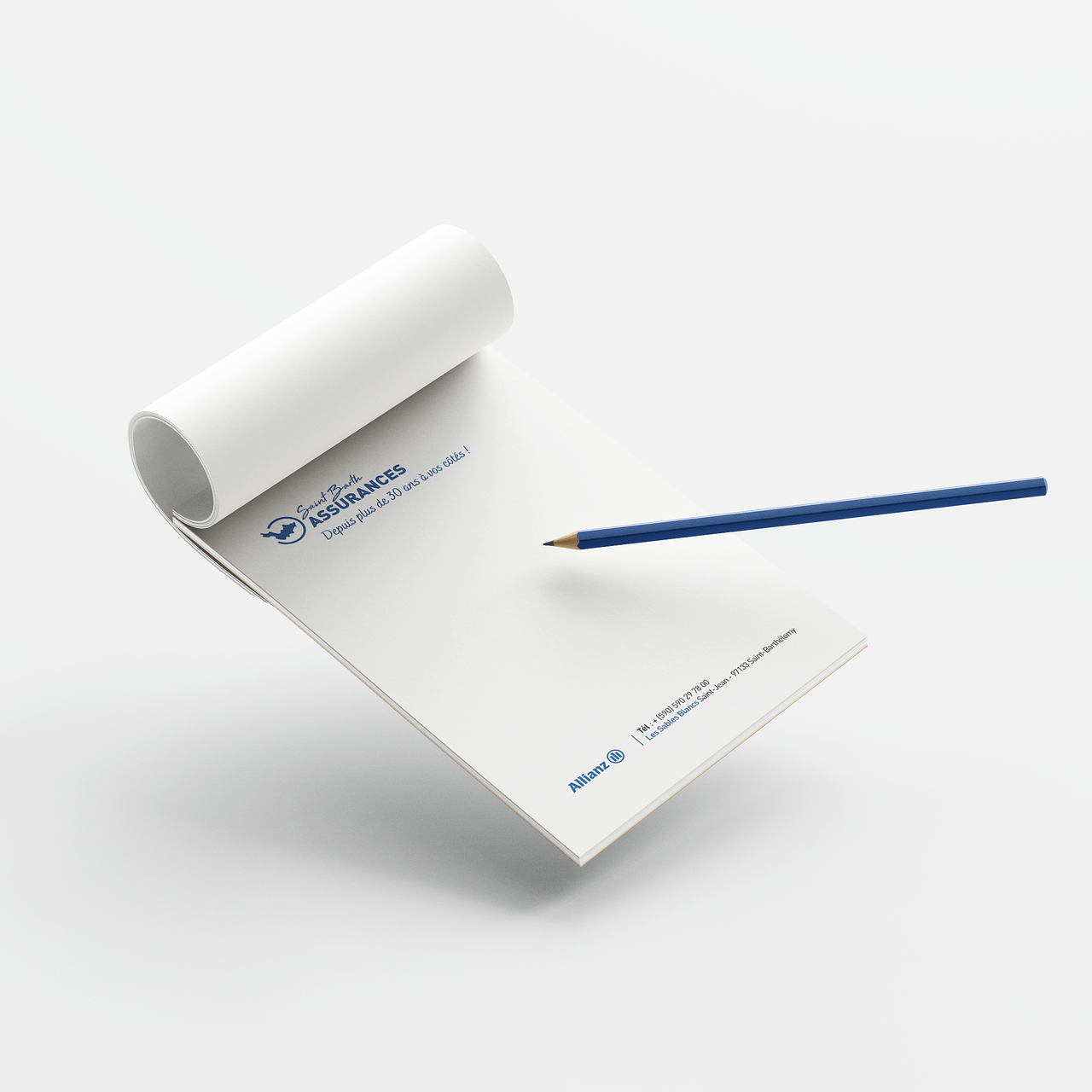 Print - Bloc notes - Saint Barth Assurance