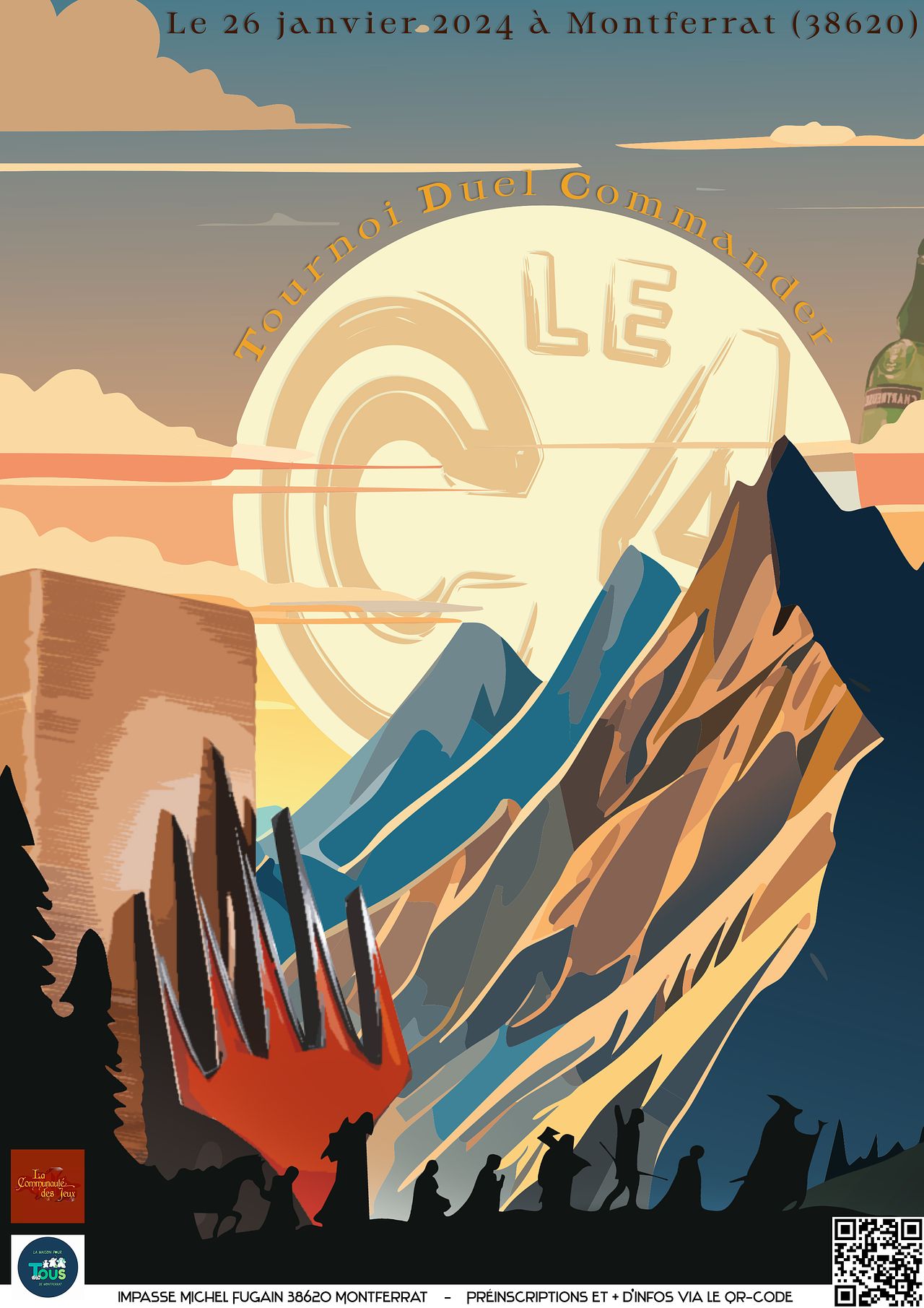 Affiche Tournoi - Le C4