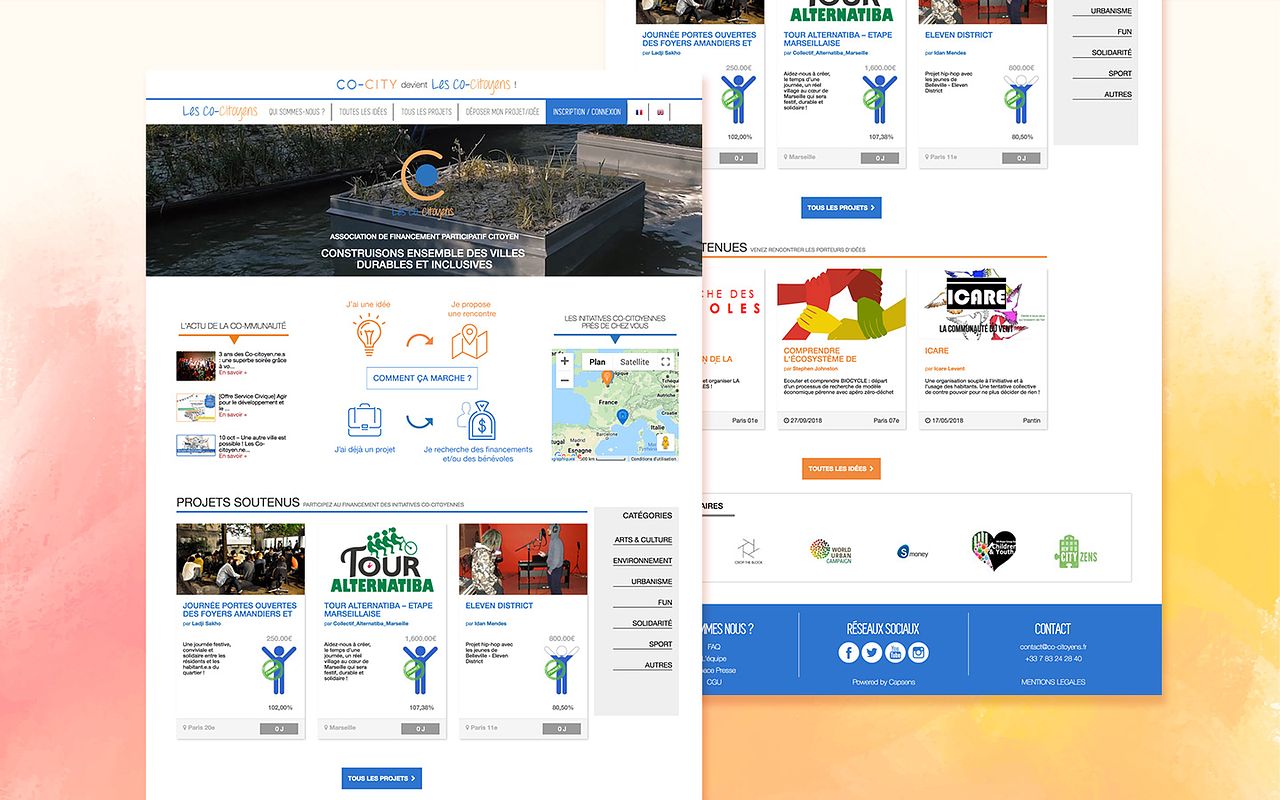 Webdesign - Co-citoyens