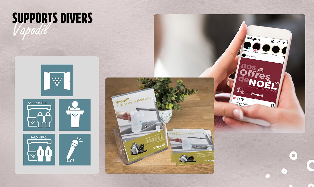 Vapodil Supports divers