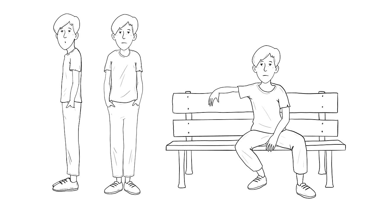 Personnage BD et ses postures