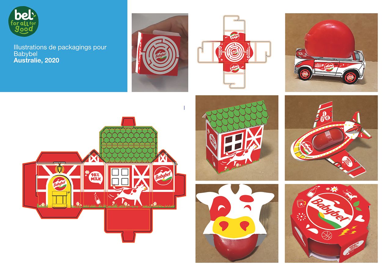 Packagings pour Babybel