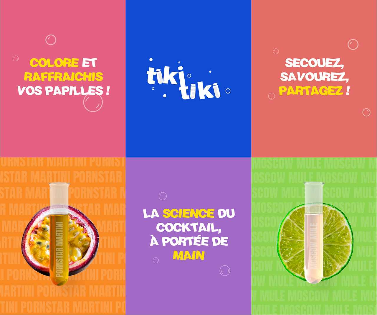 Tiki Tiki - Cocktails à portée de main