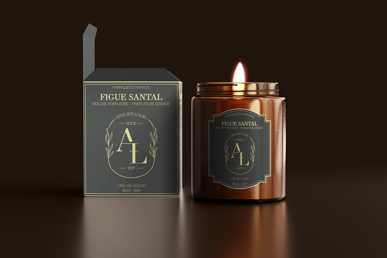 Conception identité visuelle Atelier Louis