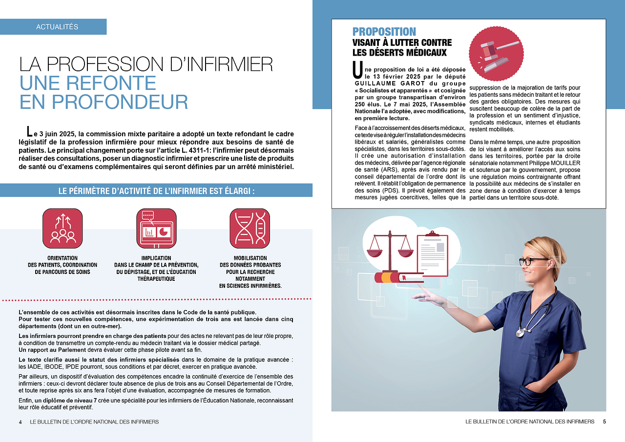 Bulletin Ordre des infirmiers